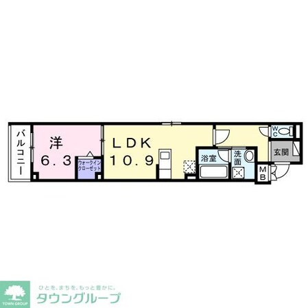 CREVANCE亀戸の物件間取画像